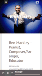 Mobile Screenshot of benmarkleymusic.com